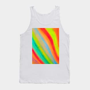 Neon Rainbow Tank Top